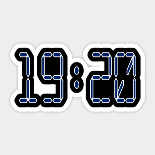 Zeta Phi Beta 19:20 Sticker